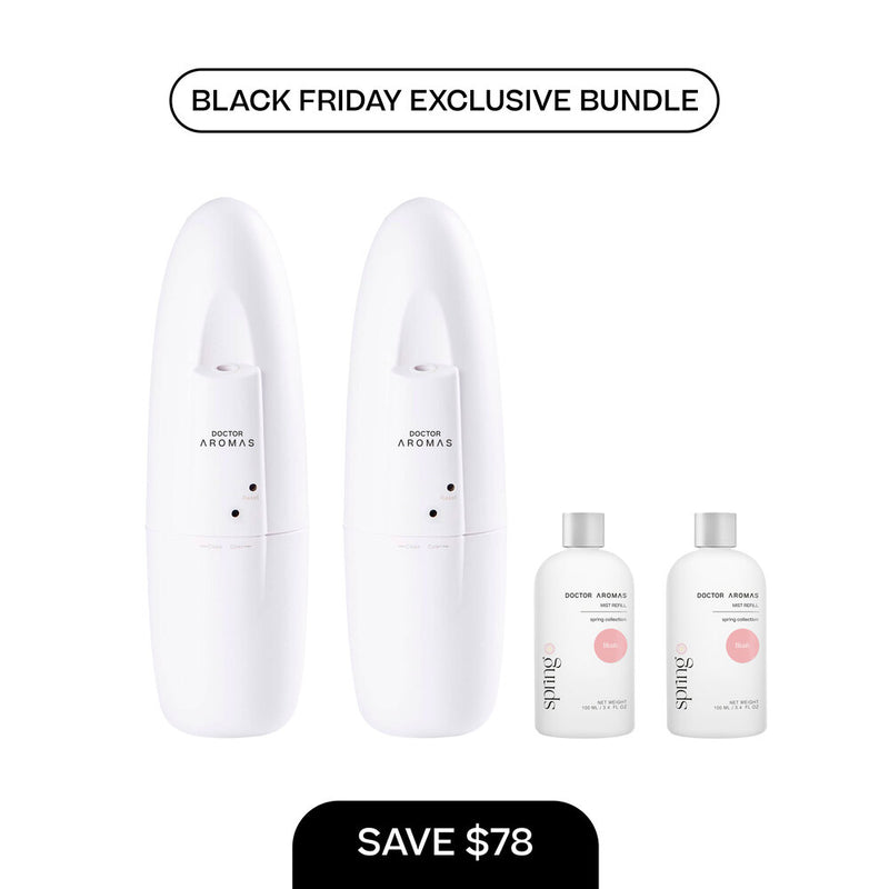 2x Plug-In Diffuser + 2x Mist Refill 100ml | BFCM Exclusive Bundle