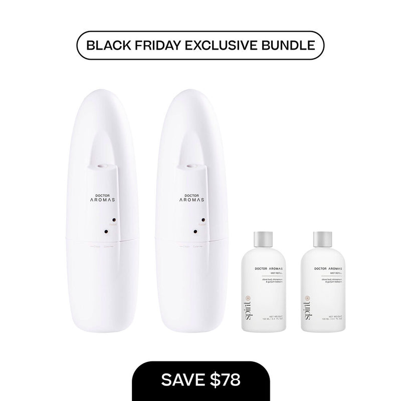 2x Plug-In Diffuser + 2x Mist Refill 100ml | BFCM Exclusive Bundle